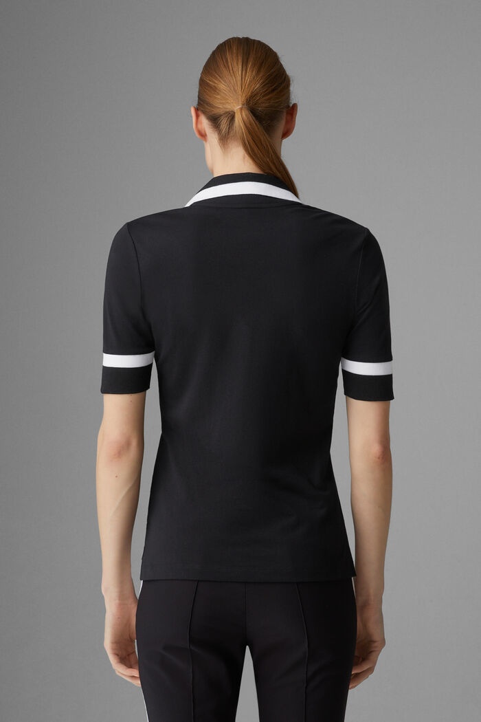 Elonie Functional polo shirt in Black - 3