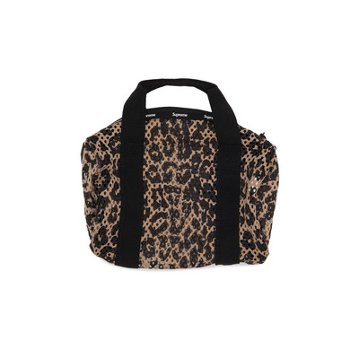 Supreme Supreme Mesh Mini Duffle Bag 'Leopard' outlook