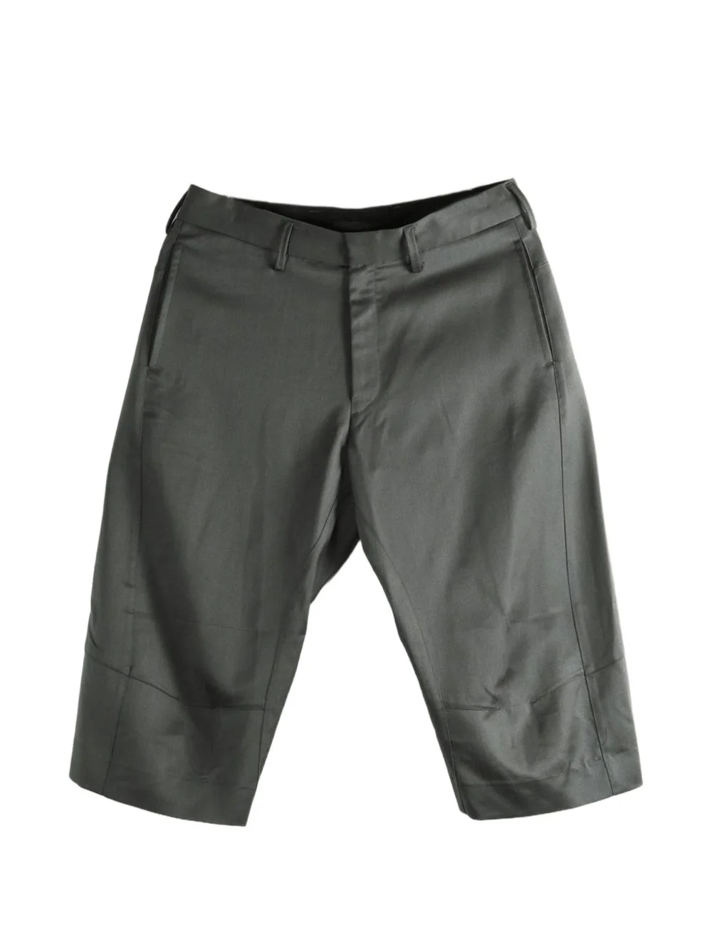 panelled wool shorts - 1