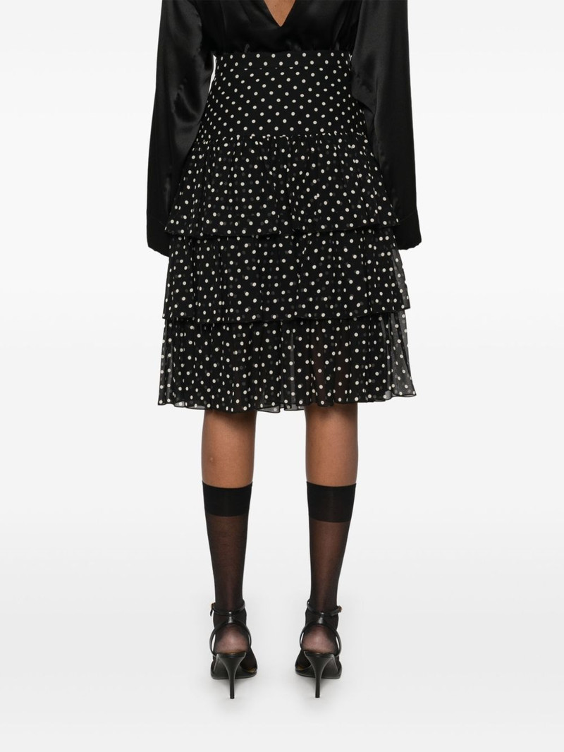 polka-dot mini skirt 4