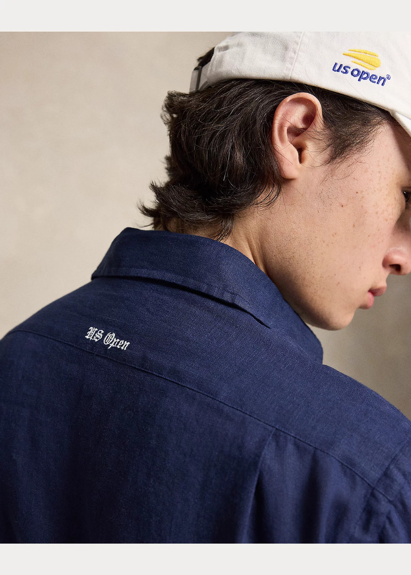 US Open Classic Fit Linen Shirt 5