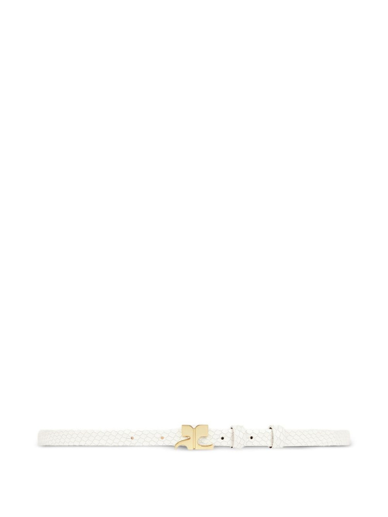 Viper leather belt 3