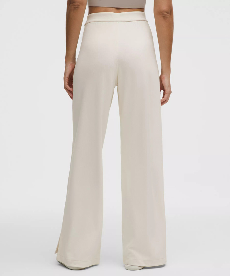 Softstreme High-Rise Wide-Leg Pique Pant *Regular 3
