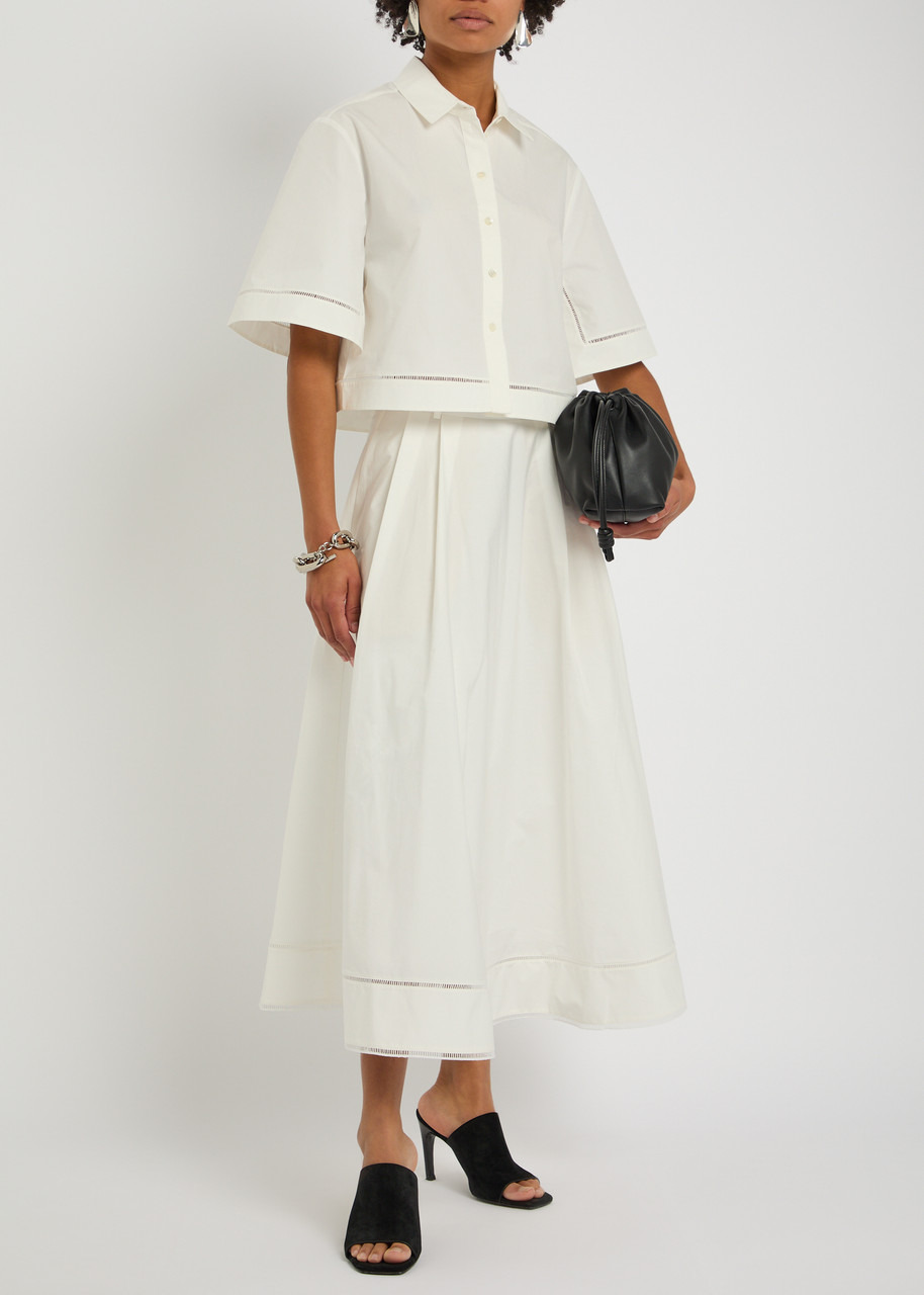 Rohe Embroidered Cotton-poplin Shirt - 4