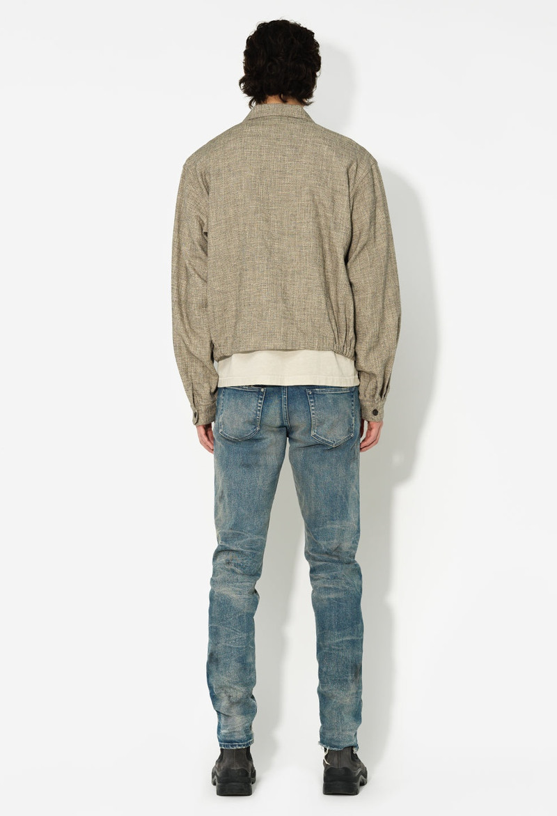 LINEN CROPPED SHORT JACKET 5