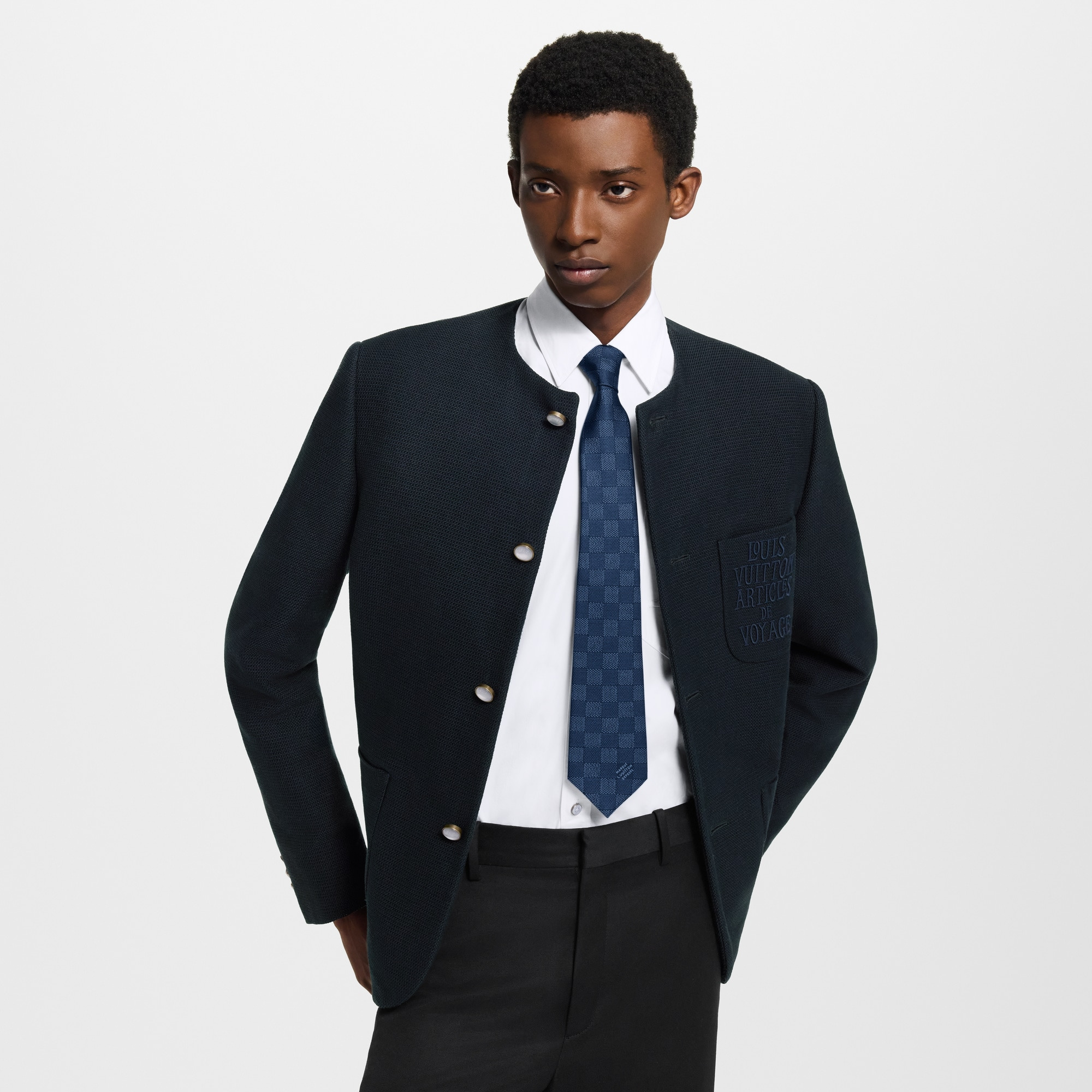 Damier Heritage Tie - 4