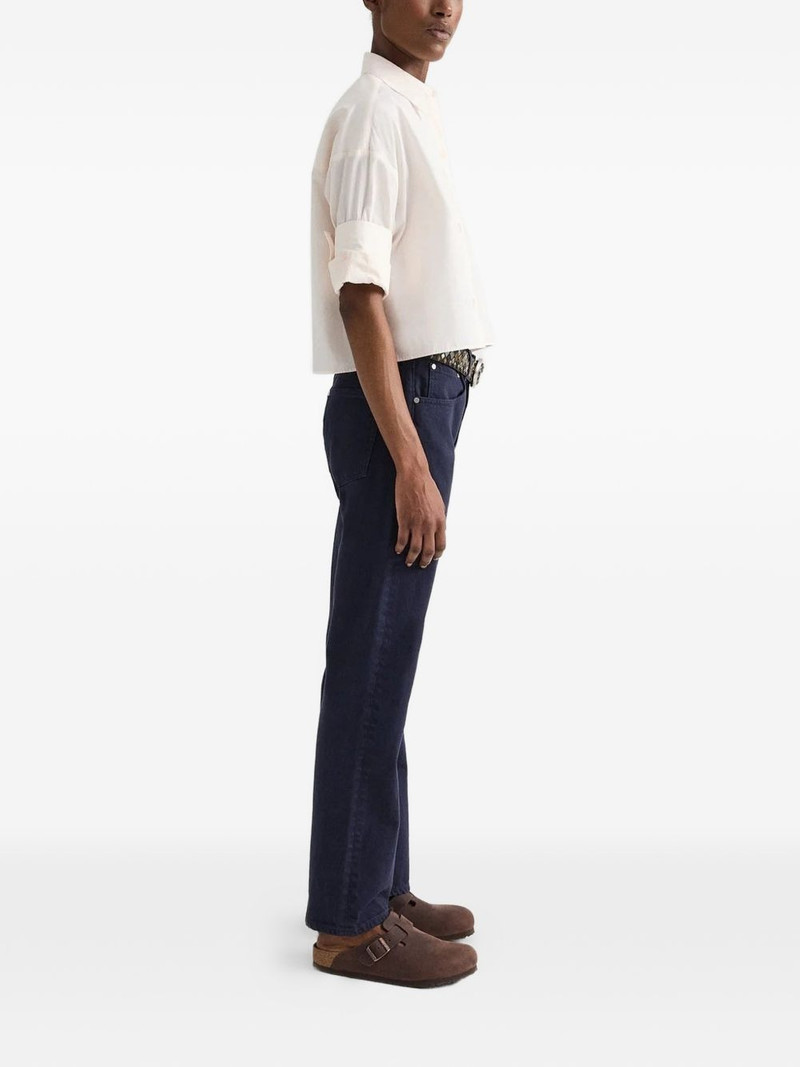 TWP Next Ex chest-pocket croped shirt outlook