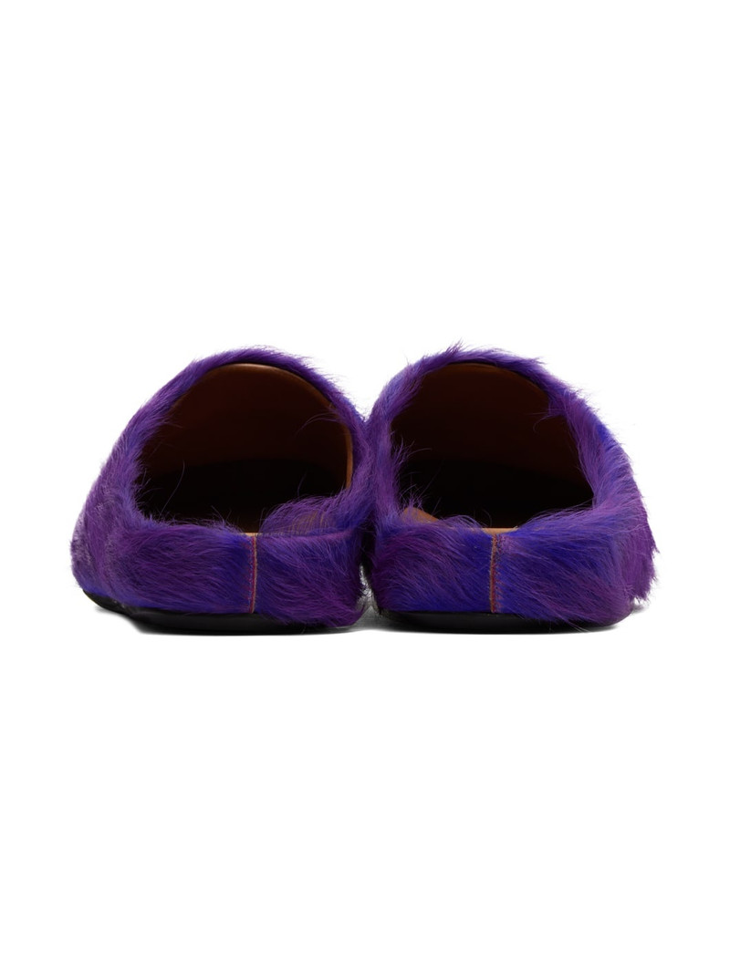 Purple Fussbett Sabot Loafers 2
