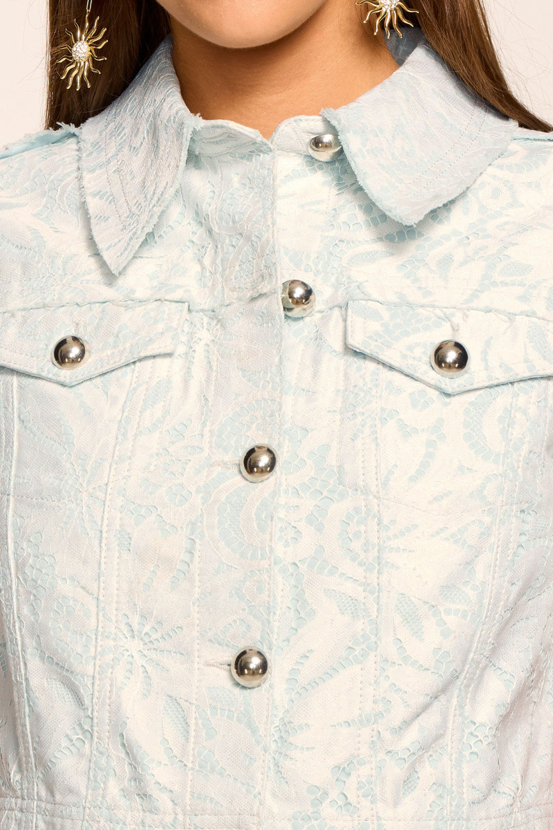 RAMY BROOK Winnie Lace Cropped Jacket outlook