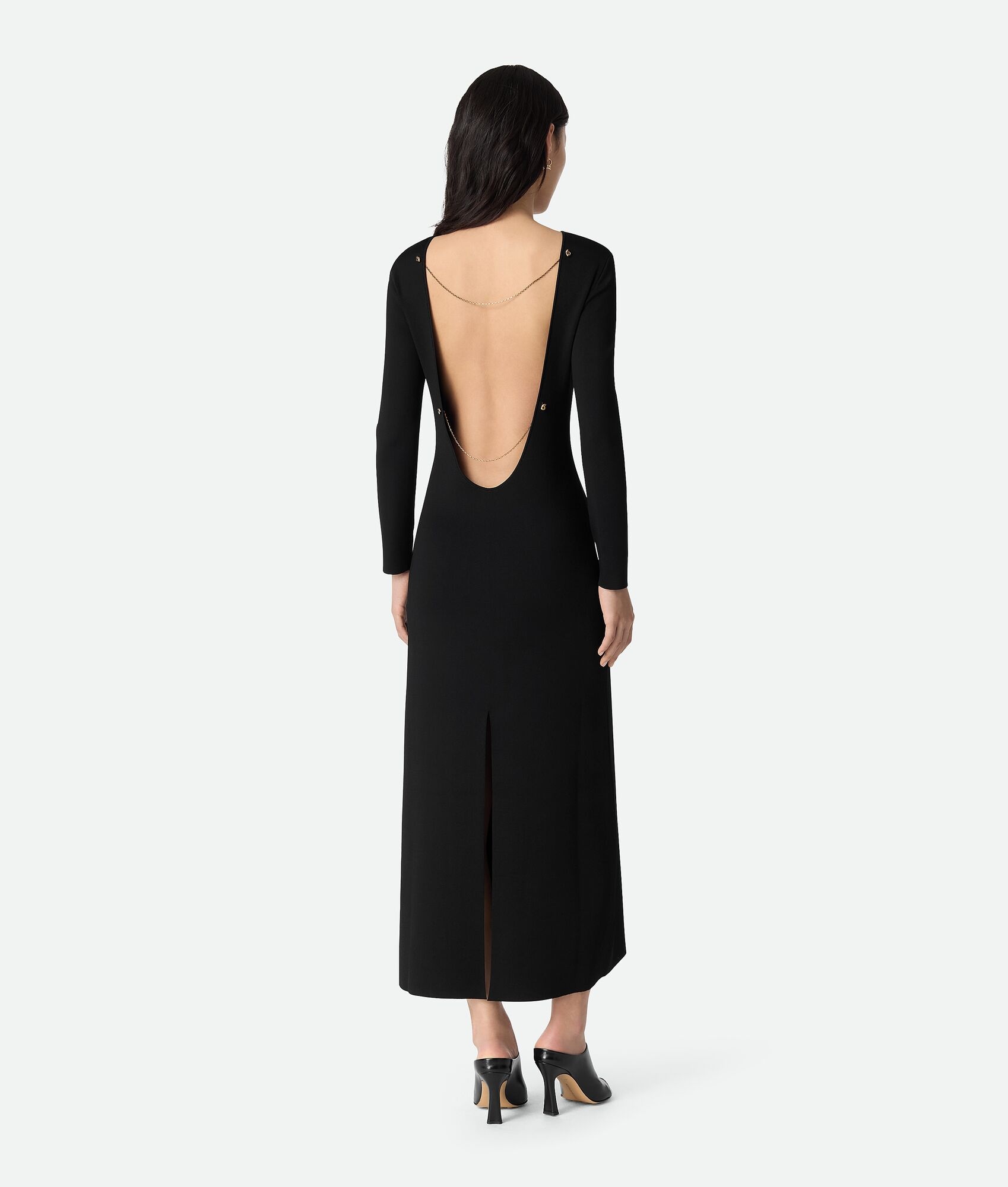 Compact Viscose Dress - 3