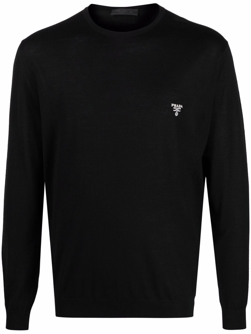 logo crew neck jumper - 1