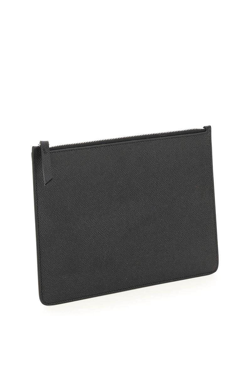 MAISON MARGIELA GRAINED LEATHER SMALL POUCH - 3