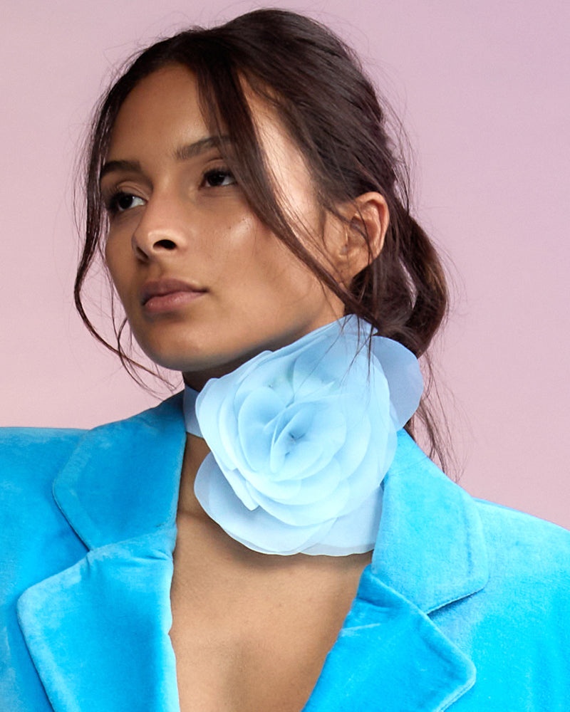 Organza Flower Ties - 1