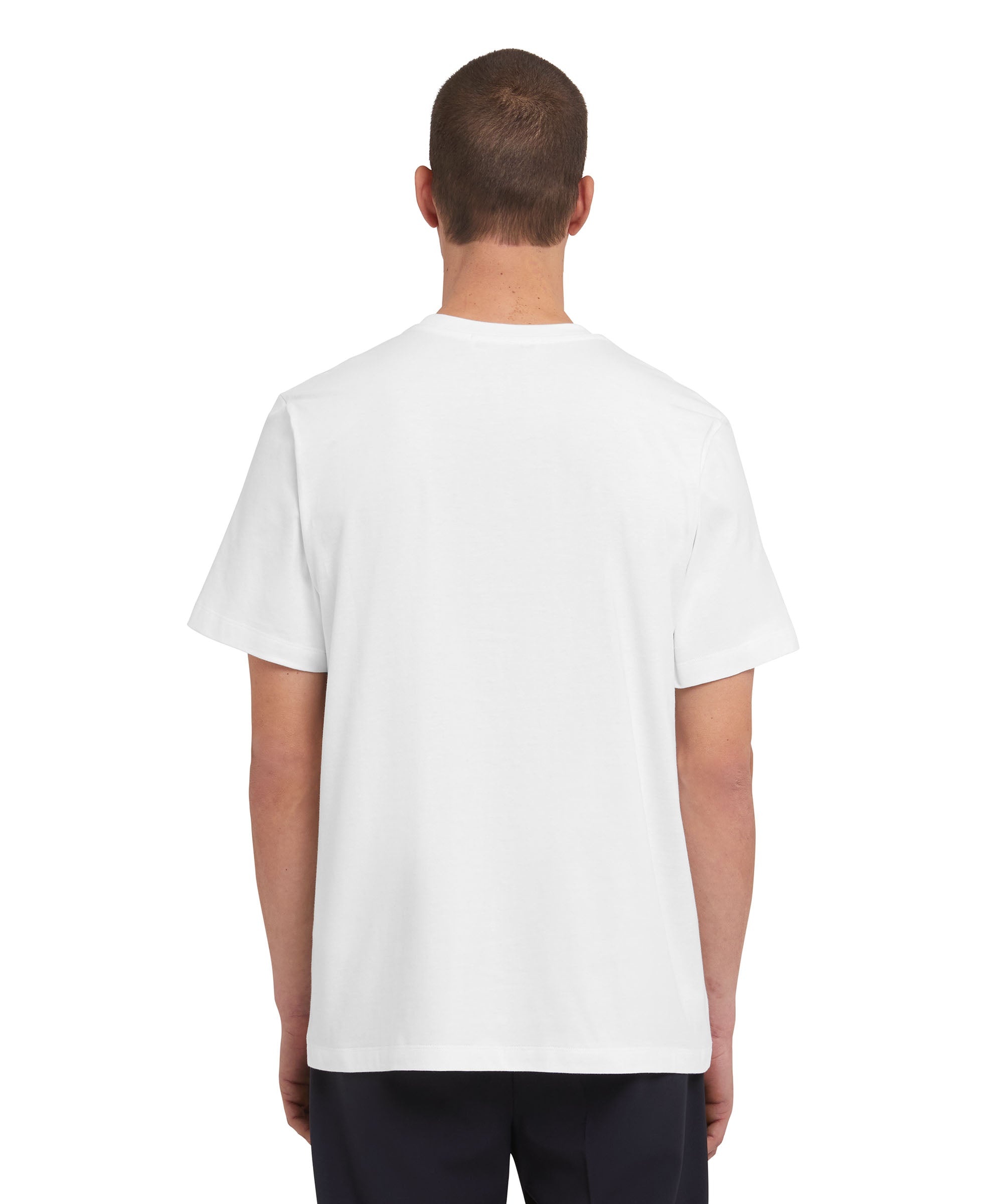 T-Shirt with embroidered cursive logo - 3