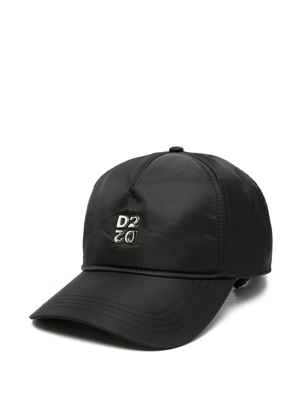 logo-plaque baseball cap - 1