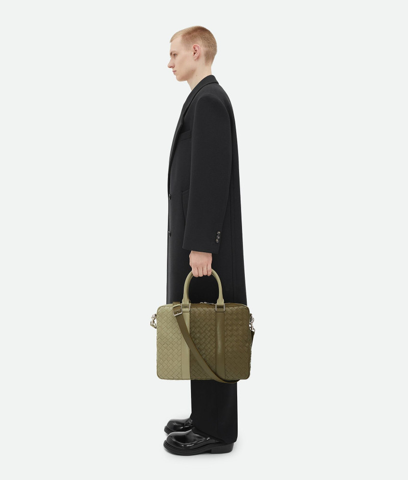 Large Intrecciato Briefcase 4