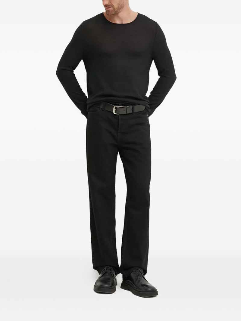 Zadig & Voltaire raw-edge long-sleeve jumper outlook