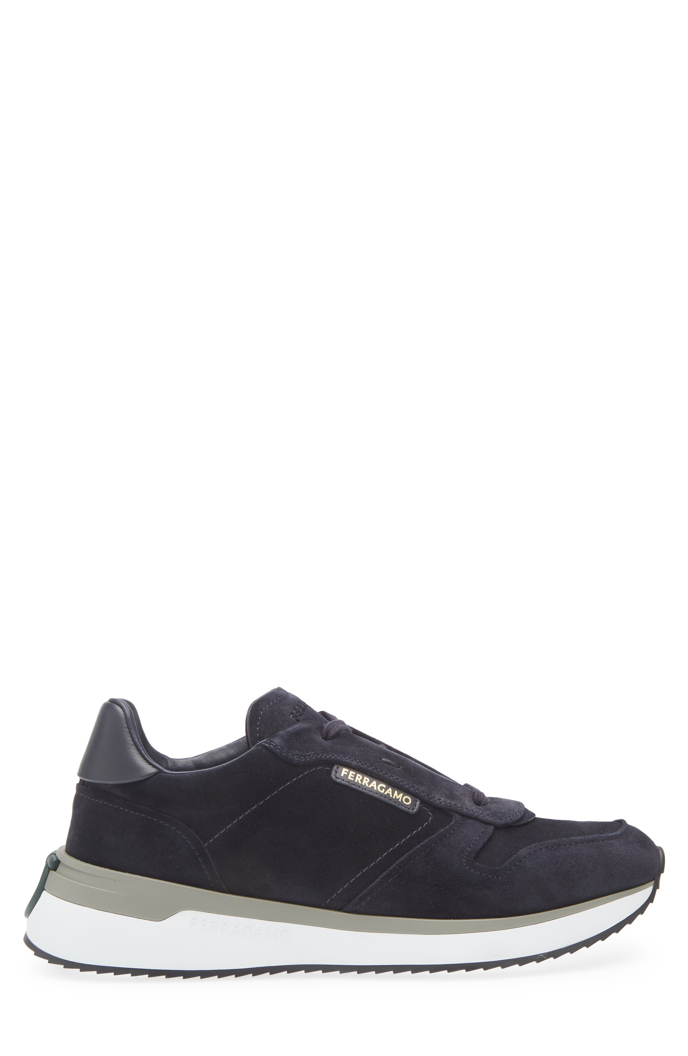 FERRAGAMO America Sneaker in Navy at Nordstrom - 3