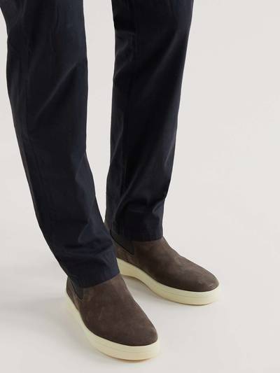 Loro Piana Beatle Ultimate Walk Suede Chelsea Boots outlook