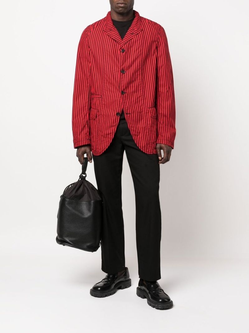 striped lightweight blazer - 2