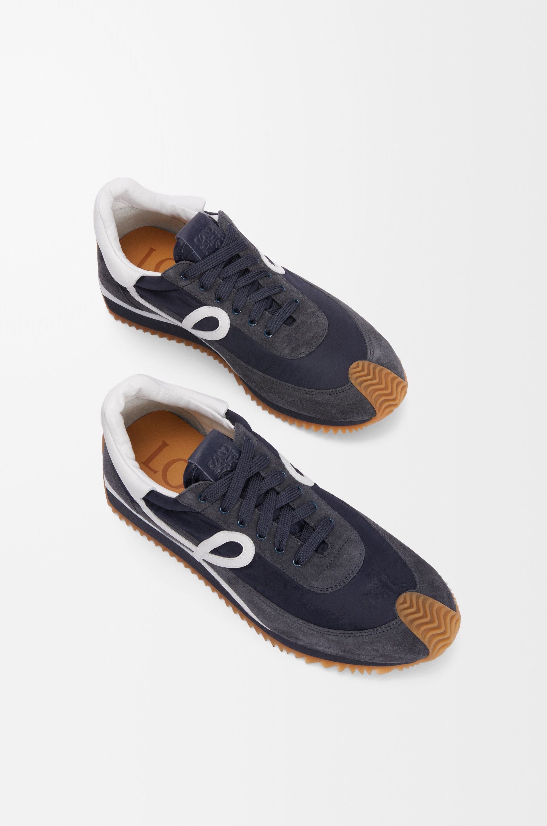Flow Runner in nylon and suede - 4