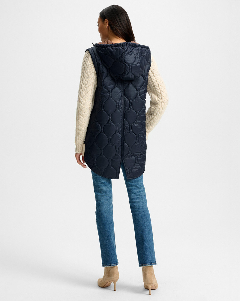 BARROWS KNIT-SLEEVE QUILTED JACKET 5