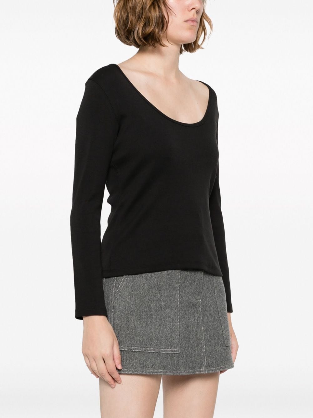 Calabra fine-ribbed T-shirt - 3