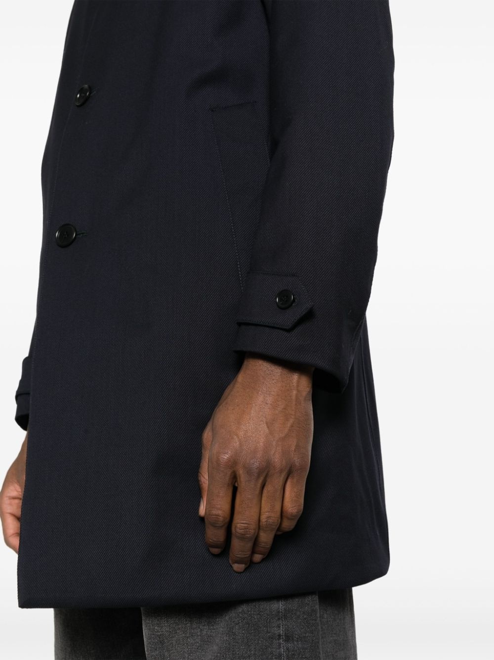 Perfetto virgin-wool blend shirt jacket - 5