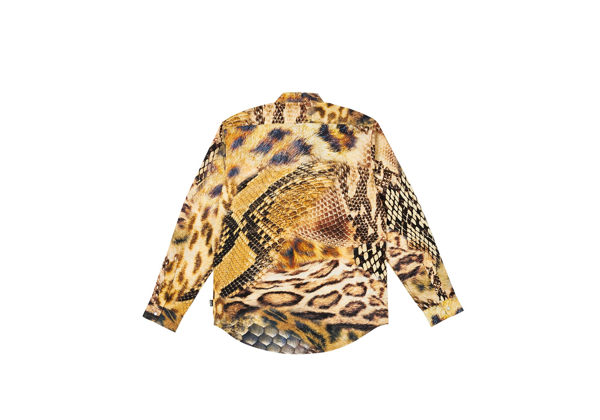 ANIMAL PRINT SHIRT YELLOW - 2