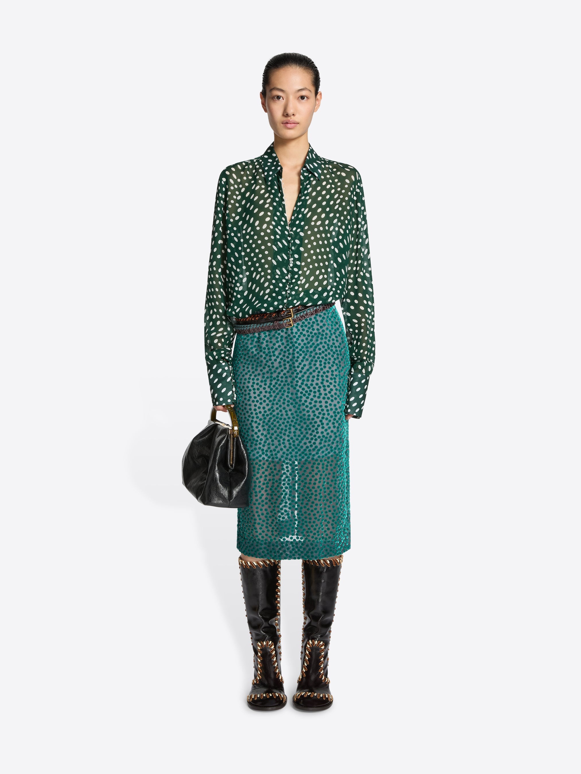 DEVORÉ SKIRT - 2