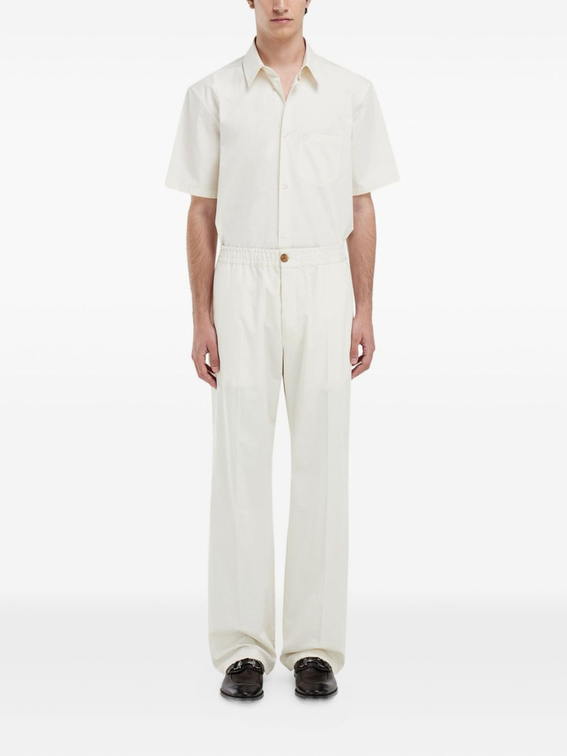 FERRAGAMO chest-pocket short-sleeve shirt outlook