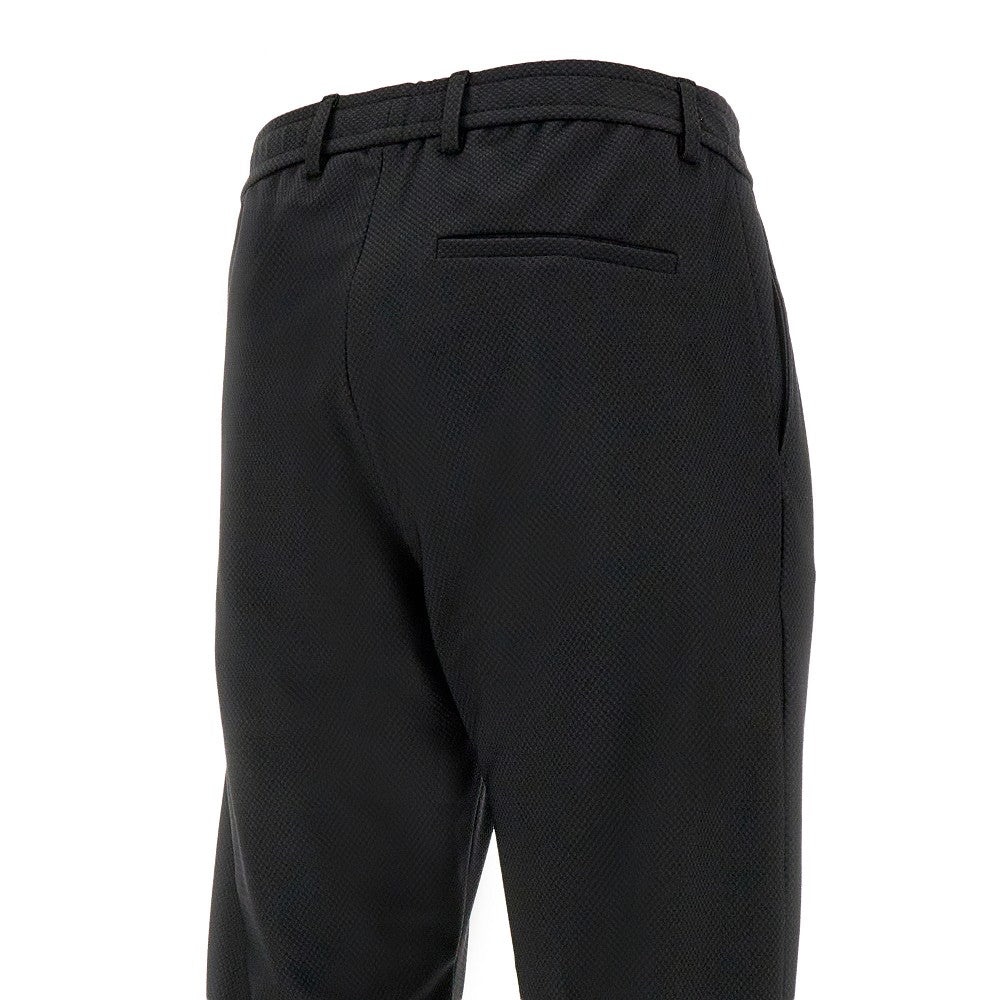 JACQUARD TECHNICAL JERSEY PANTS - 4