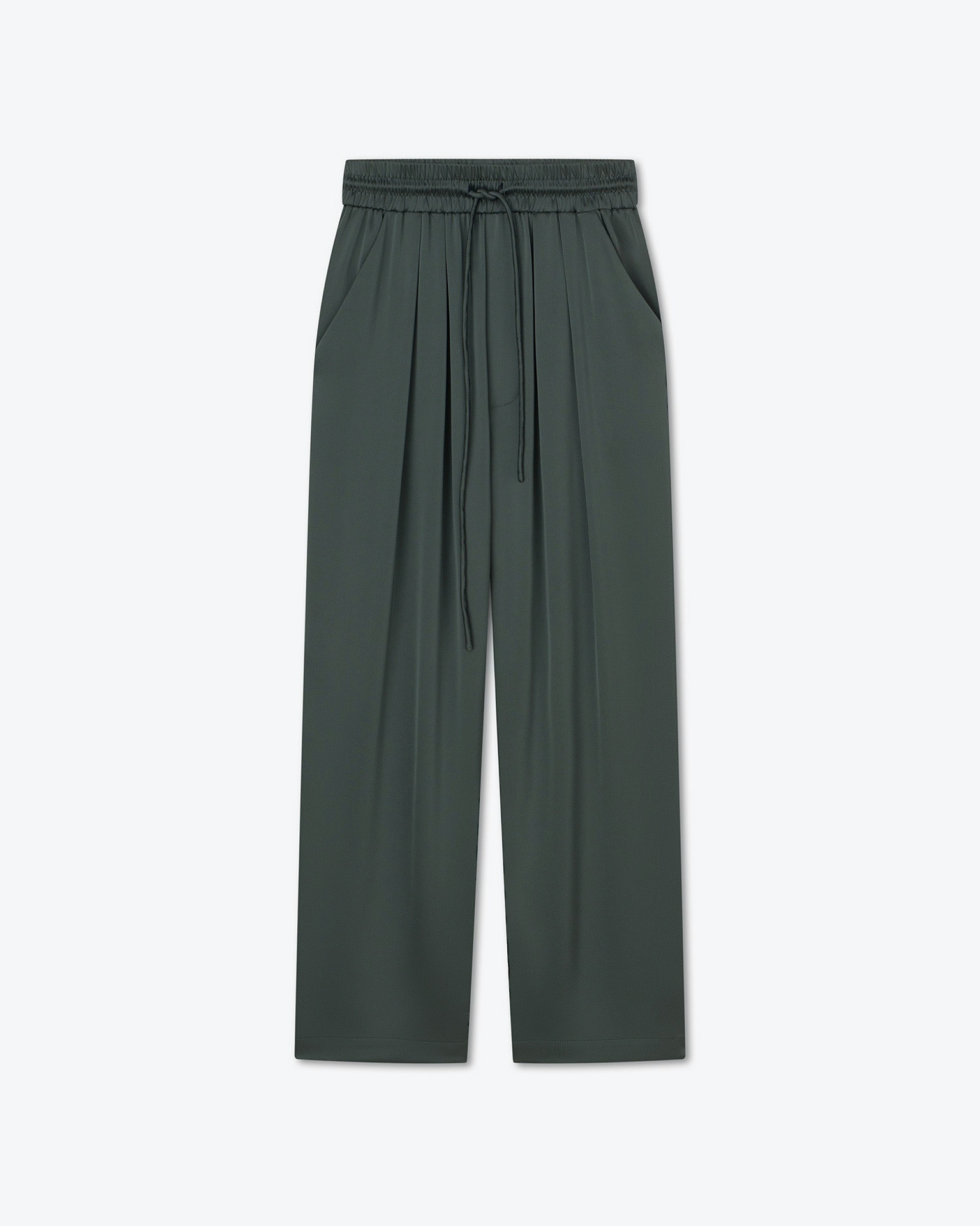 JIRO - Slip satin pants - Carbon - 1