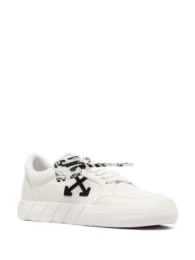 Off-White low-top vulcanized sneakers outlook