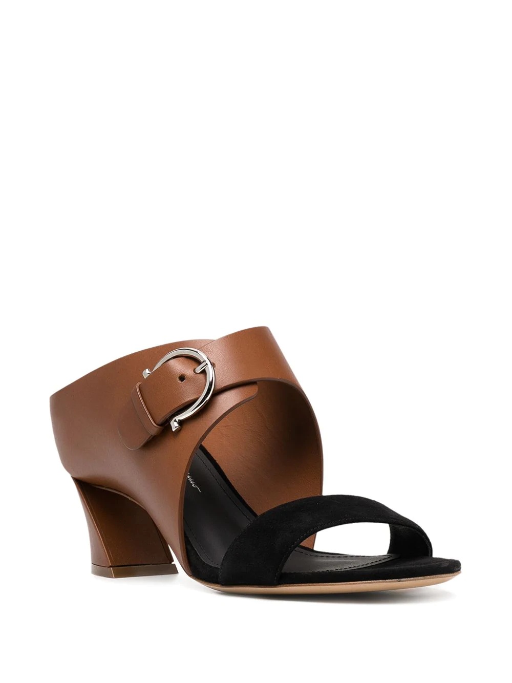 backless buckled sandals - 2