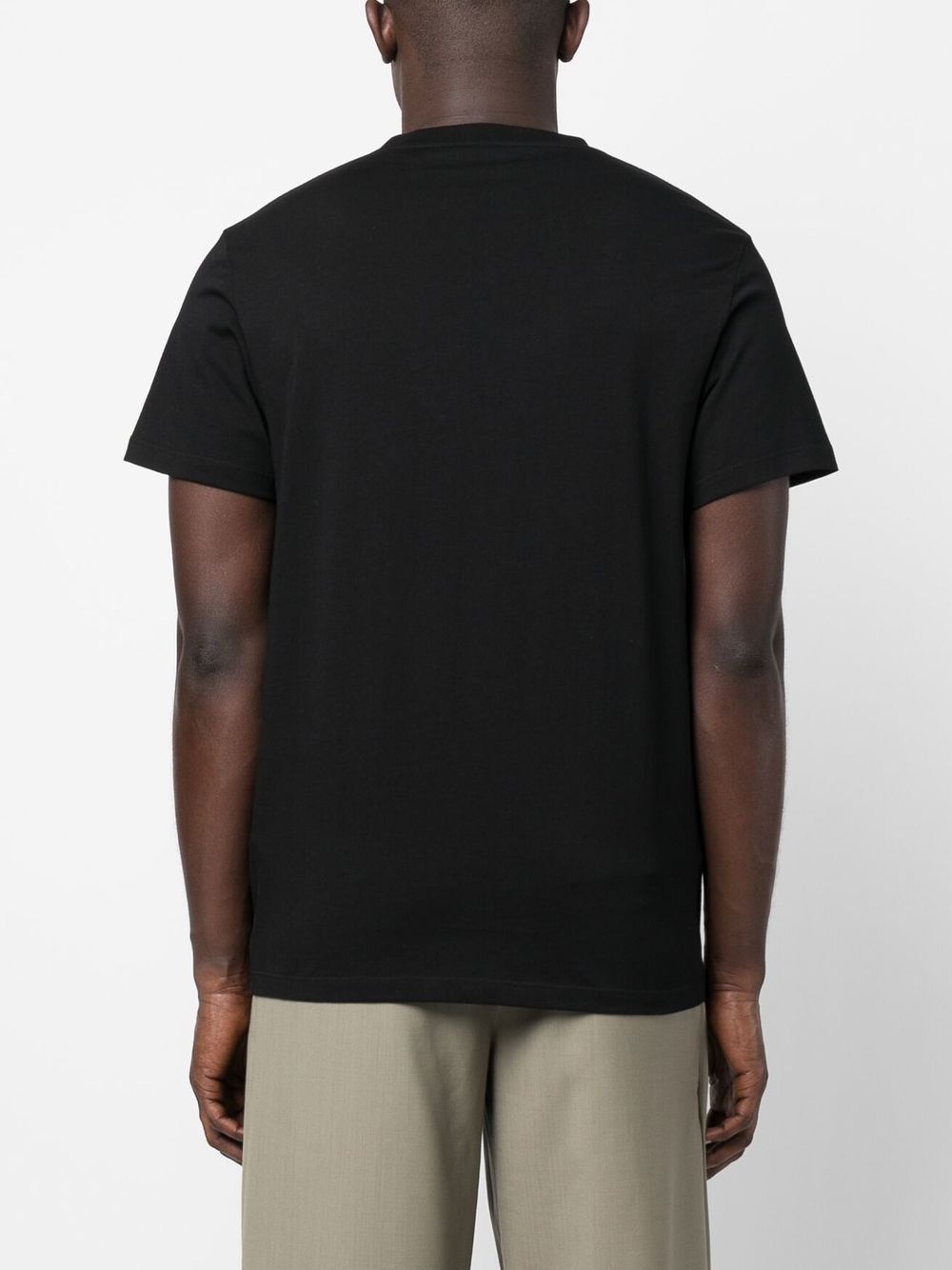 Anagram embroidered cotton T-shirt - 4