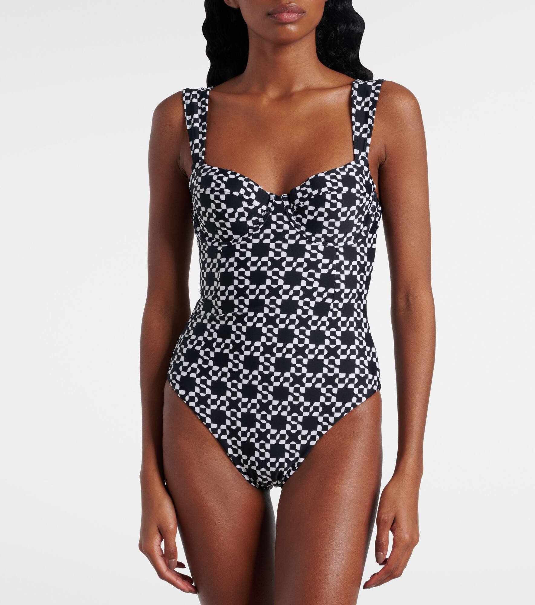 Lexi printed bustier swimsuit - 2