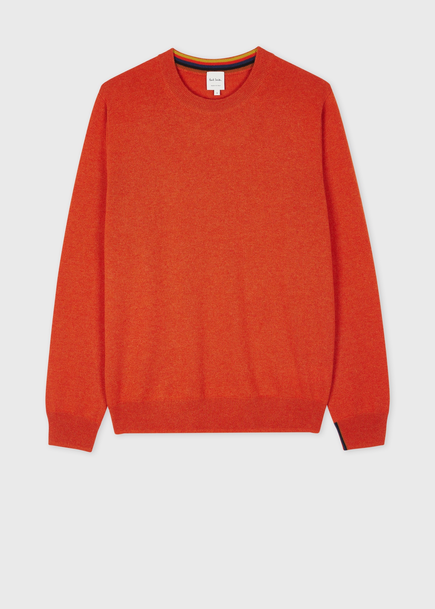 Orange Cashmere Sweater - 1