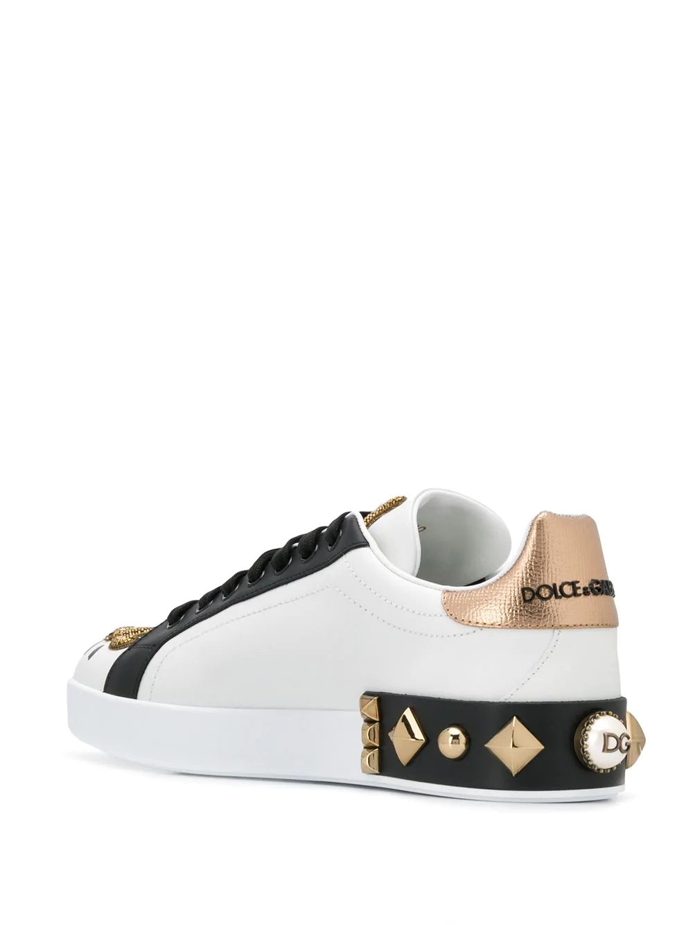 Portofino embellished sneakers - 3