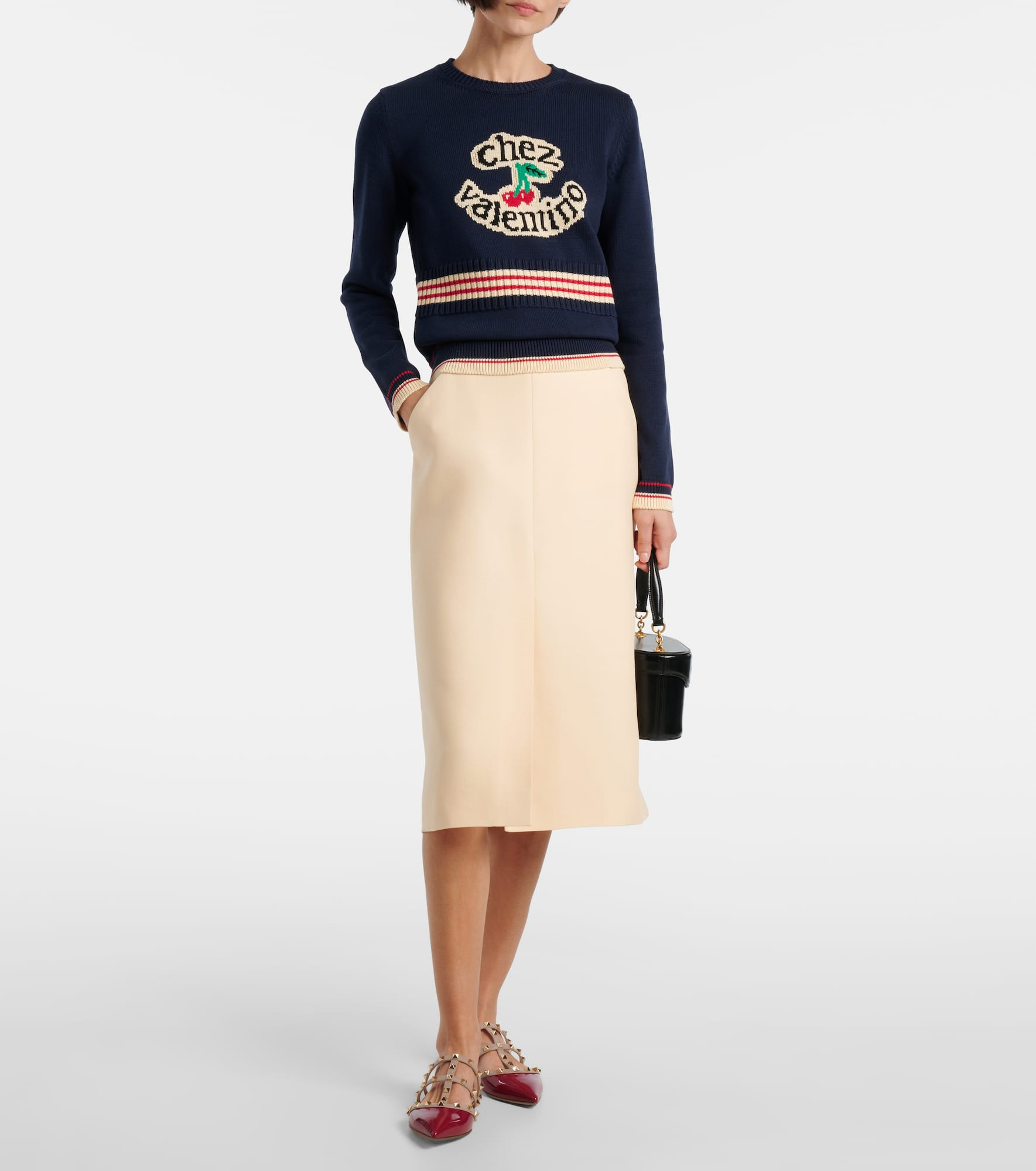 Chez Valentino cotton sweater - 2