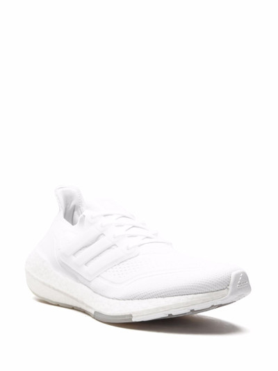 adidas Ultraboost 21 "Triple White" sneakers outlook