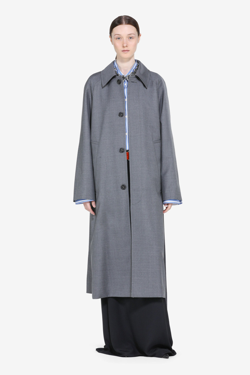 LONG SINGLE-BREASTED COAT 4