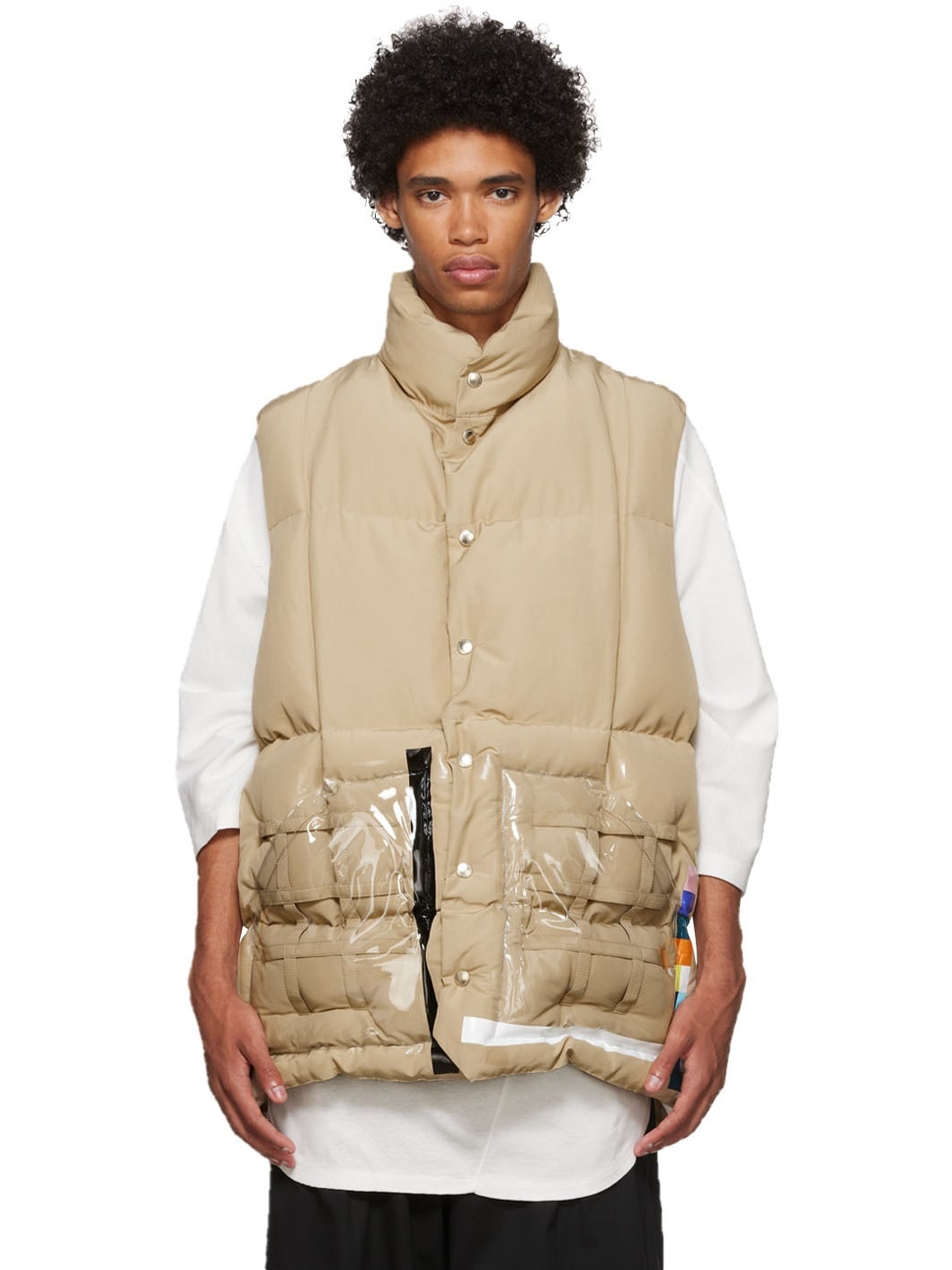 Tan Mountain Vest - 1