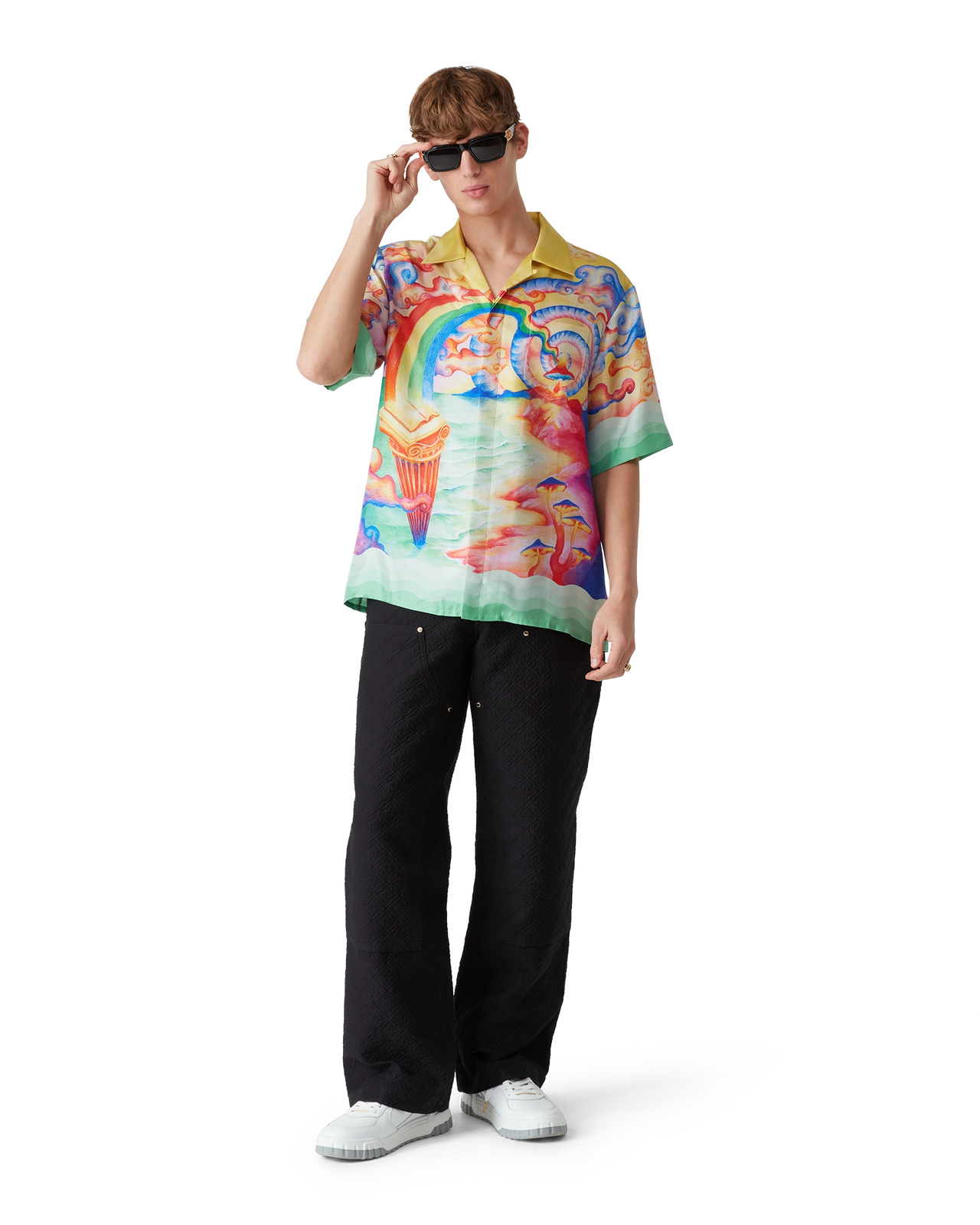 Nature's Teacher Silk Shirt | Casablanca Paris - 2