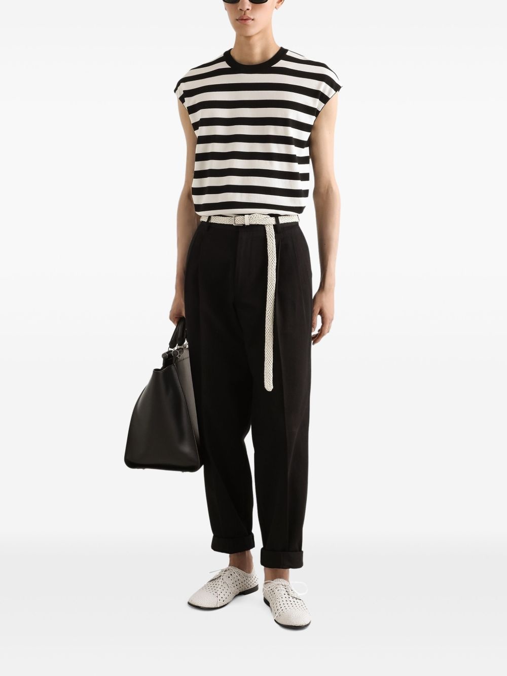 striped vest - 2