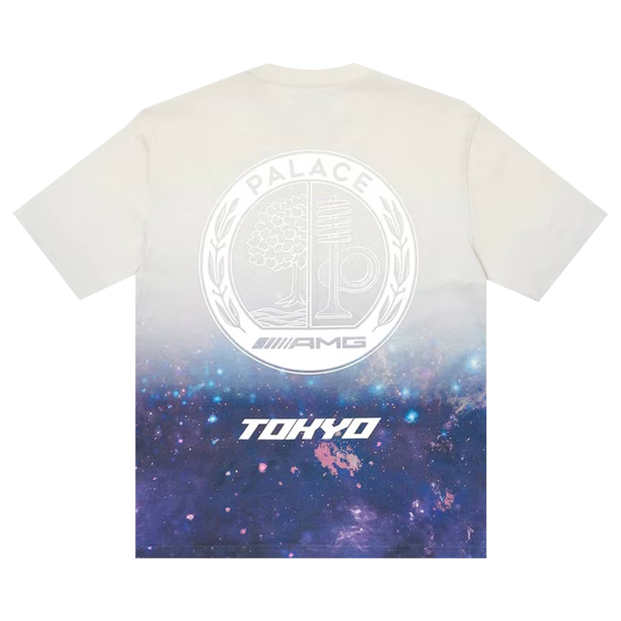 Palace x AMG 2.0 Tokyo T-Shirt 'Tan/Blue' - 2