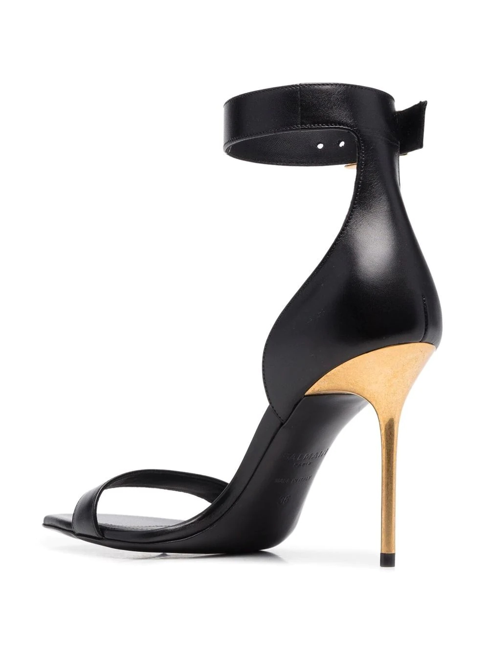 logo-buckle 95mm pumps - 3