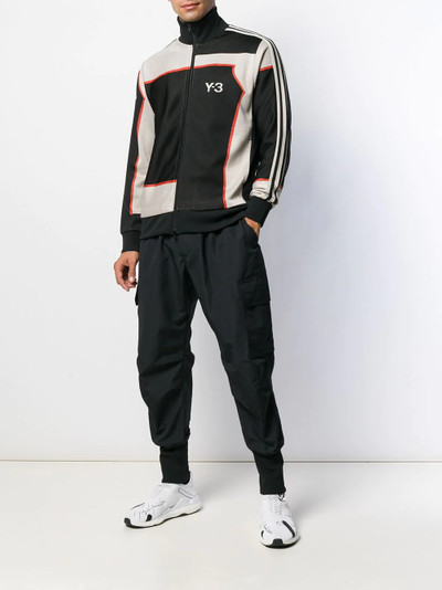 Y-3 graphic print track pants outlook