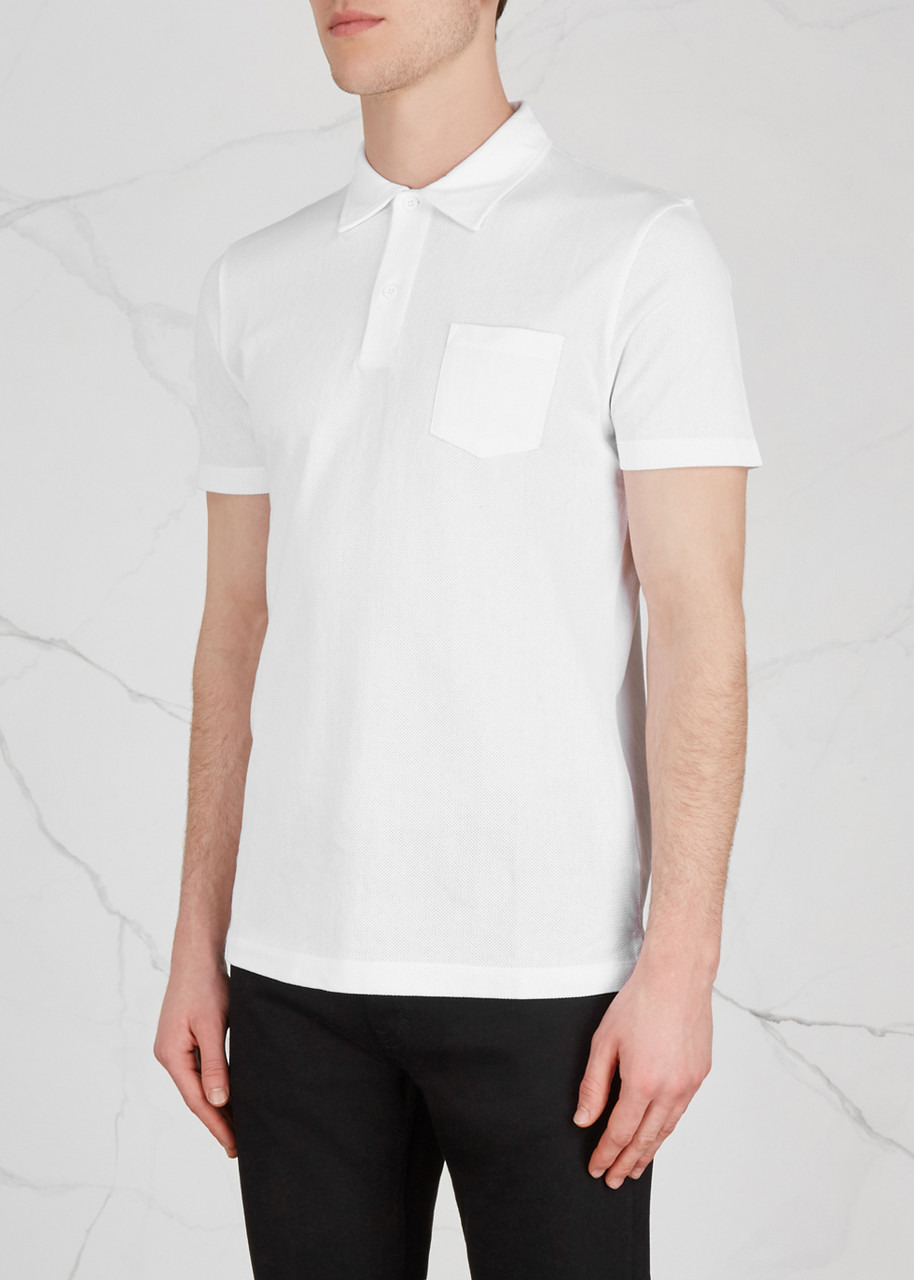 Riviera piqué cotton polo shirt - 2