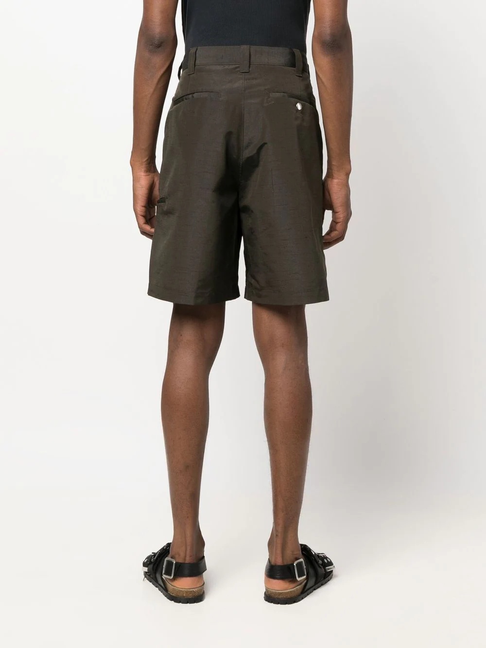 straight-leg bermuda shorts - 4